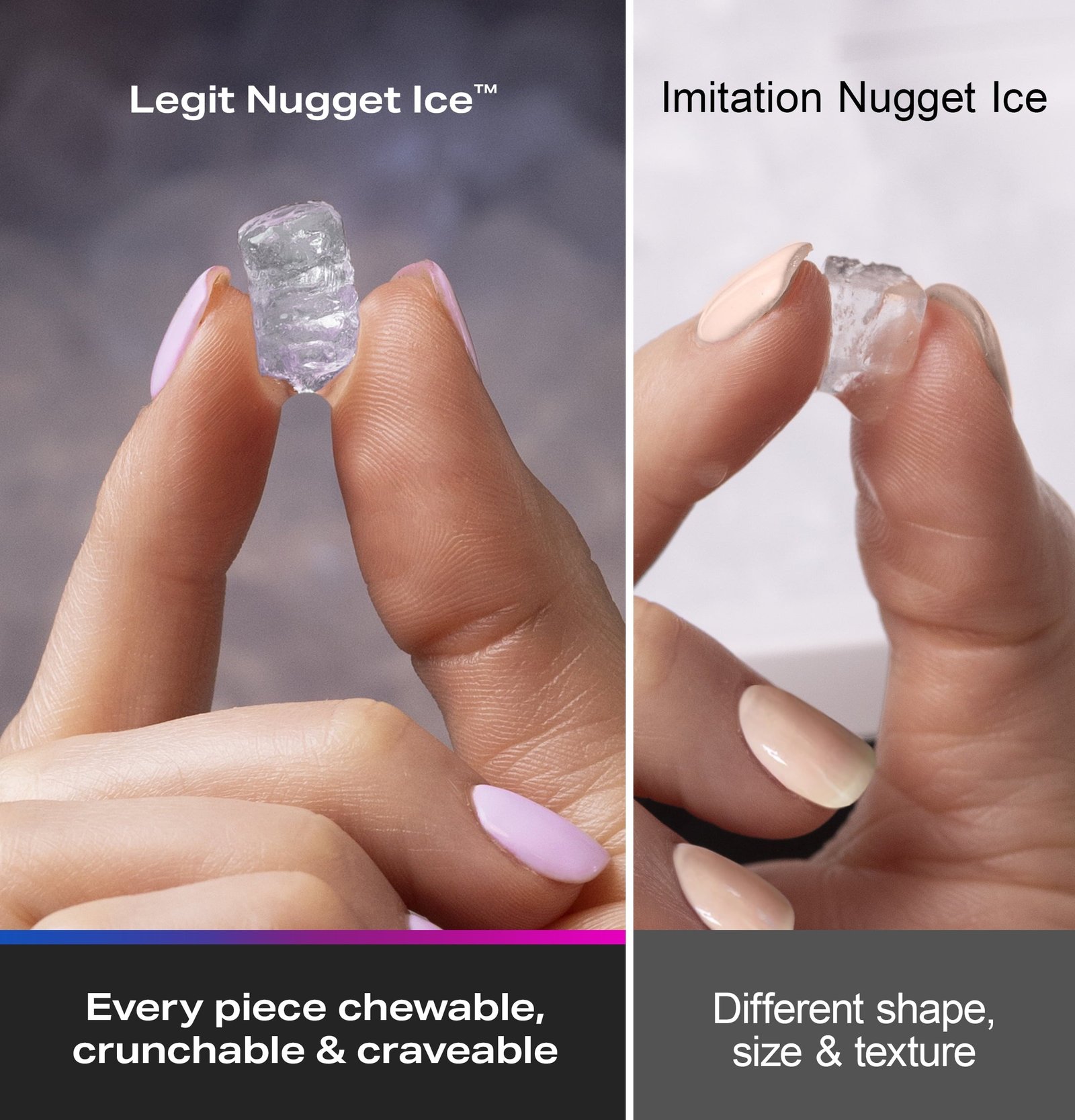 GE Profile™ Opal™ Nugget Ice Maker + Side Tank, Countertop Icemaker, Stainless Steel, 33lbs Daily Ice Production