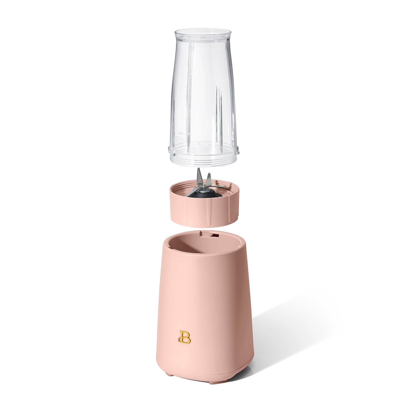 Beautiful Personal Blender Set with 12 Pieces, 240 W, Rose by Drew Barrymore