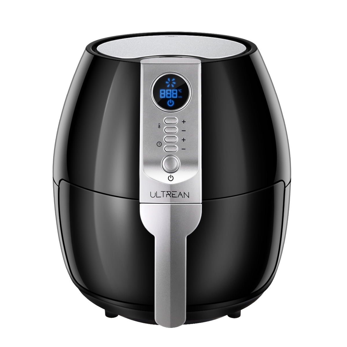 Ultrean Air Fryer 4.2 Quart Air Fryer, Black - LCD Display, Nonstick Cooking Pot, 1500W