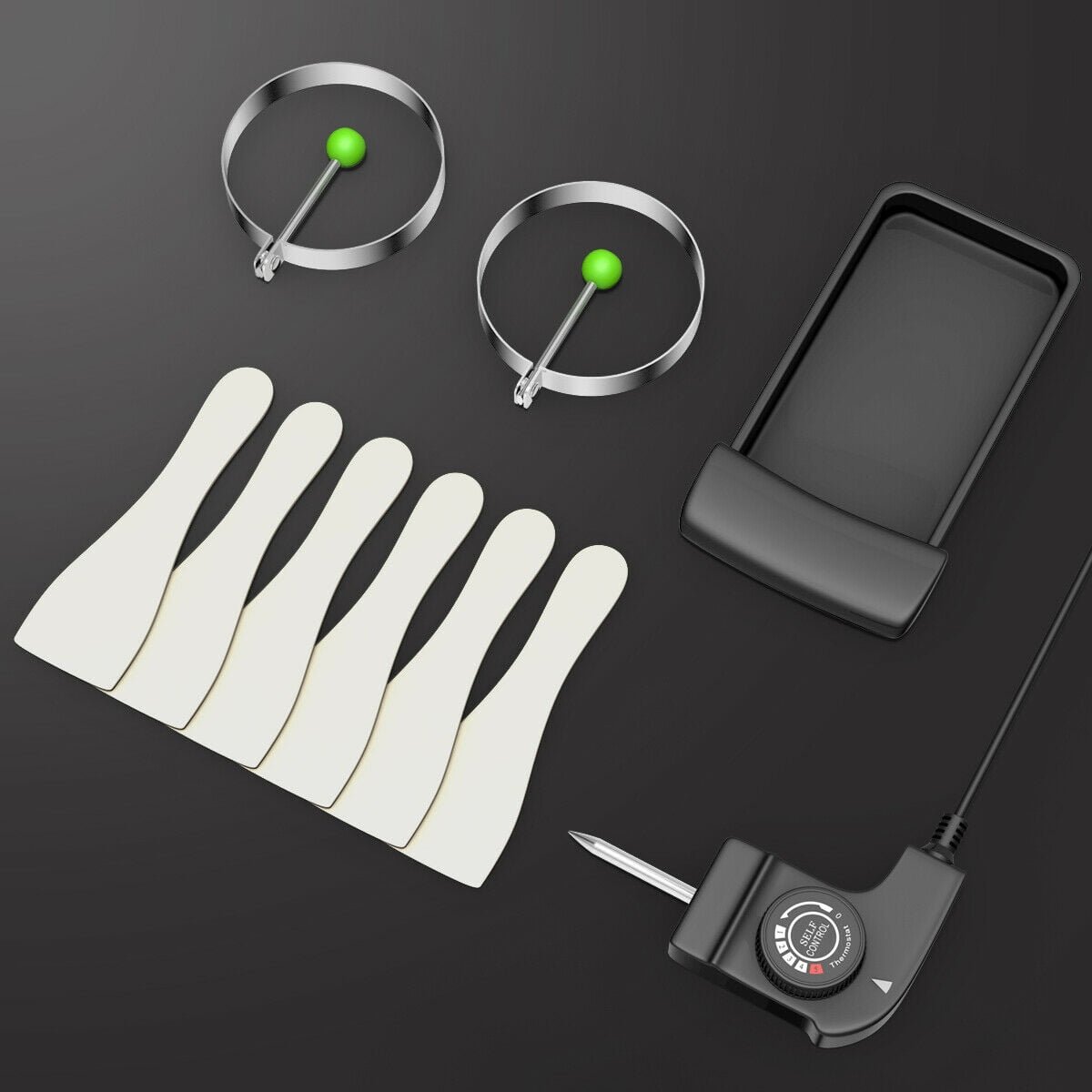 Costway Electric Teppanyaki Table Top Grill Griddle BBQ Barbecue Nonstick Camping